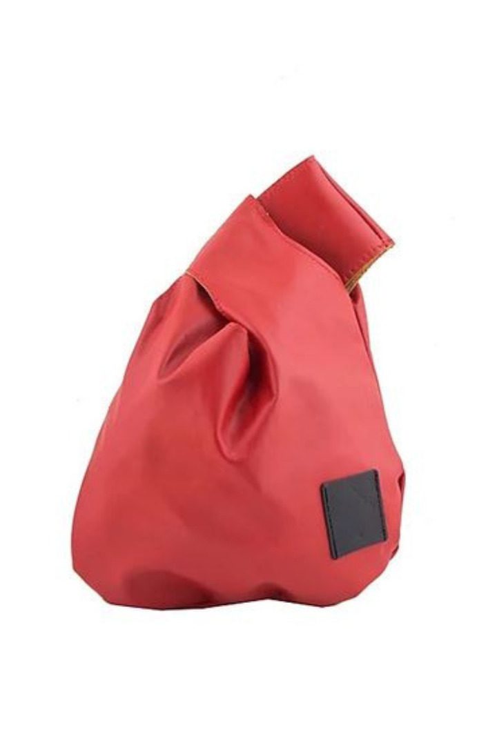 lovely handmade red handbag